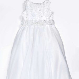L'Étoile Rosette Bodice Dress (Little Girls & Big Girls)